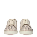 Louboutin Sneakers Louis Junior Men Leather Beige