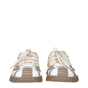 Dolce&Gabbana Men's Sneakers White/Mud Fabric