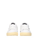 Dolce&Gabbana Men's Sneakers White/Black Leather