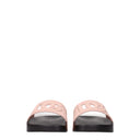 Dolce&Gabbana Women's Flip Flops And Clogs Rubber Pink/Flesh Pink