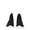 Love Moschino Women's Fabric Sneakers Black/White