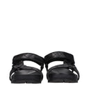 Bottega Veneta Men's Leather Sandals Black