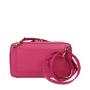 Dolce&Gabbana Women's Crossbody Bags Fuchsia/Lilac Leather