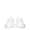 Giuseppe Zanotti Zapatillas Cobra Hombres Cuero Blanco