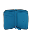 Jil Sander Women's Wallets Blue/Laguna Leather