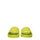 Bottega Veneta Men's Slippers And Clogs Green/Kiwi Rubber