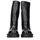 The Row Women's Boots Black Leather
