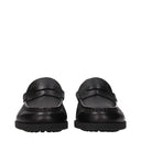 Tod's Men's Loafers Black Leather