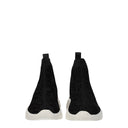Love Moschino Women's Fabric Black Sneakers