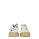 Clarks Wallabeecup Women's Boots Suede White/Dirty White