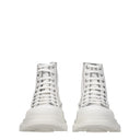 Alexander Mc Queen Men's Sneakers White Fabric