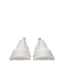Alexander Mc Queen Tread Slick Sneakers Men's White Fabric