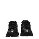 Balenciaga Runner Sneakers Women Black Fabric