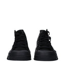 Y3 Yamamoto Sneakers Nizza Men's Fabric Black/White
