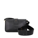 Pinko Crossbody Bags Love One Women Leather Black/Gold