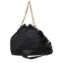 Versace Women's Handbags Black Fabric