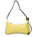 Jacquemus Women's Le Grand Bisou Shoulder Bag Yellow Leather