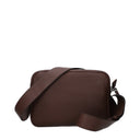 Prada Men's Brown/Burnt Leather Crossbody Bags