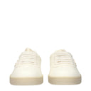 Prada Women's Sneakers Beige/Ivory Leather