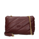 Pinko Love Women's Puff Shoulder Bag Red/Burgundy