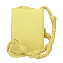 Jil Sander Tangle Crossbody Bag Women Leather Yellow/Citrine