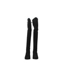 Zamszowe czarne buty damskie Stuart Weitzman