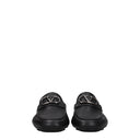Valentino Garavani Men's Moccasins Black Leather