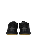 Bottega Veneta Herens Leren zwarte sneakers