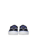 Marcelo Burlon Slip On Męski materiał czarno-niebieski