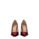 Damski patent Stuart Weitzman Décolleté Xcurve w kolorze czerwono-czerwonym