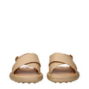 Tod's Women's Loafers And Clogs Raffia Beige/Sand