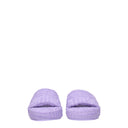 Bottega Veneta Women's Slippers And Clogs Violet/Wisteria Fabric