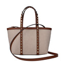 Valentino Garavani Women's Handbags Fabric Beige/Brown