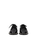 Stuart Weitzman Derby Kiran Leather Black