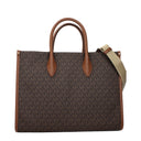 Michael Kors Mirella Women's Handbag Fabric Brown/Acorn