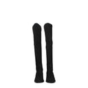 Czarne zamszowe buty damskie Stuart Weitzman Reserve