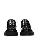 Prada Women's Leather Loafers Black