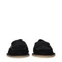 Dolce&Gabbana Men's Loafers Black Suede