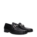 Salvatore Ferragamo Chris Men's Moccasins Black Leather