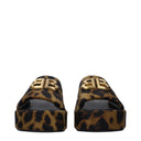 Balenciaga Ciabattas And Clogs Rise Women's Fabric Brown