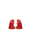 Salvatore Ferragamo Women's Sandals Red/Flame Leather