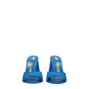 Le donne dell'atticos Sandali In Raso Blu Cielo/Turchese