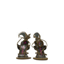 L'Attico Cheope Donne's Sandali Camoscio Verde/Verde Militare