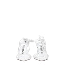 The Attico Renee Sandals Women's White Leather