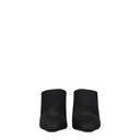 Saint Laurent Ascot Sandals Women Satin Black