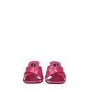 Dolce&Gabbana Women's Sandals Pink/Fuchsia Leather