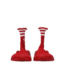 Balenciaga Sneakers Adidas Speed Men's Fabric Red/White
