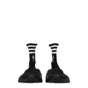 Balenciaga Sneakers Adidas Speed Women's Fabric Black/White
