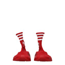 Balenciaga Sneakers Adidas Speed Women's Fabric Red/White
