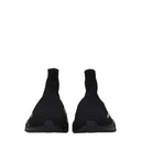 Balenciaga Speed Sneakers Men Fabric Black/Black